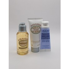 L'occitane  3'lü Seyahat Bakım Kiti ( Amande-Amande-Lavande)