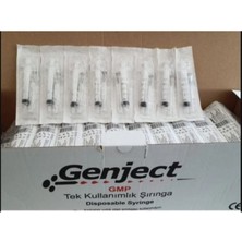 Montreal 5 cc 3p Yeşil Iğneli Enjektör(Gencject) ( 6 Adet )