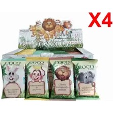 Montreal Coco Fresh Cep Islak Mendil (15'li Paket) 36'lı Kutu x 4 Kutu (144 Paket) - Safari Hayvanlar ( 1 Adet )