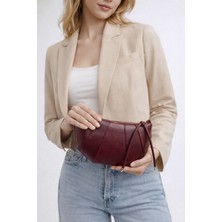 Kadın Modern Parça Detaylı Mini Çapraz Çanta