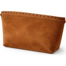 30X18 cm Çanta Içi Astarlı Fermuarlı Süet Iç Astar – Örme Çantalar Için