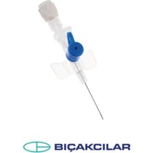 Montreal Bıçakçılar,ı.v Kanül, Anjiokat 22G Mavi (100-ADET) ( 1 Adet )