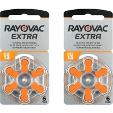 Montreal Rayovac 13 Numara Işitme Cihazı Pili 6 Adet 2'li ( 6 Adet )
