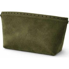 30X18 cm Çanta Içi Astarlı Fermuarlı Süet Iç Astar – Örme Çantalar Için