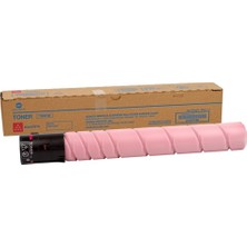 Belirtilmemiş Konica Magenta Kırmızı Orjinal Fotokopi Toneri Bizhup C227-287-367 21.000 Sayfa Kapasiteli Tn-221M