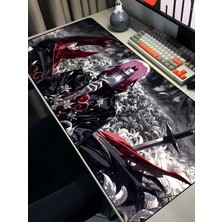 Charmbi Nagato, Naruto Gaming Mouse Pad 40X90 Xxl Mousepad, Large Desk Mat, Non Slip Keyboard Pad