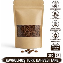 Natvera Kavrulmuş Tane Türk Kahvesi 250 gr – %100 Arabica, Yoğun Aromalı