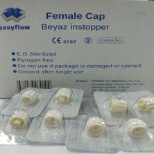 Montreal Heparin Kapağı Beyaz(Easyflow) ( 6 Adet )