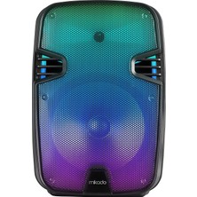 Mikado Md-Bt609 20W Siyah Usb-Bt-Tf-Tws Kablosuz Mikrofonlu Toplantı - Parti Hoparlörü
