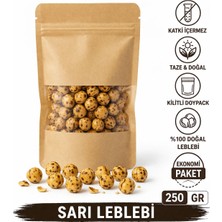 Natvera Kavrulmuş Sarı Leblebi 250 gr – %100 Doğal, Katkısız, Taze