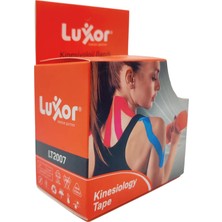 Montreal Luxor LT2007 Kinesiyoloji Ağrı Bandı Siyah ( 1 Adet )