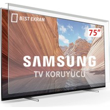 Samsung 75Q60B Tv Ekran Koruyucu - Samsung 75" Inç 190 Ekran QLED QE75Q60BAUXTK