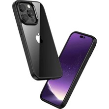 Case Collection Iphone 14 Pro Için Mokha Renkli Kılıflar: Siyah