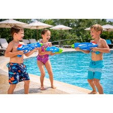 Akar Oyuncak Su Tabancası Büyük Boy Güçlü Basınçlı Yazlık Su Oyuncağı