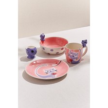 Paşabahçe Playful Cat Seramik Pasta Tabağı - 1 Adet