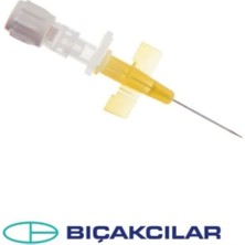Montreal Bıçakçılar,ı.v Kanül,anjiokat 24G SARI(100 Adet) ( 1 Adet )
