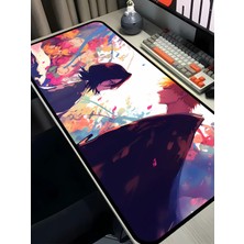 Charmbi Bleach Temalı 40X90 Mouse Pad Gaming Mousepad, Kaymaz Taban Büyük Oyuncu Pad