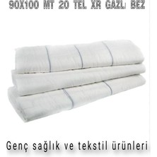 Montreal Gazlı Bez Xraylı  90X100 mt (Çarşaf) ( 1 Adet )