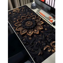 Charmbi Kuro No Lotus Mouse Pad – 40X90 Büyük Gaming Mousepad, Kaymaz Taban Oyuncu