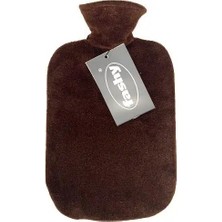 Montreal Fashy Kahverengi Polar Kılıflı Sıcak Su Torbası Termofor 2l ( 1 Adet )