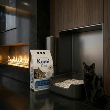 Kumi Cat Eko-Premium Aktif Karbonlu 10 lt Güçlü Topaklanan Kedi Kumu %99.5 Tozsuz Koku Kontrolü