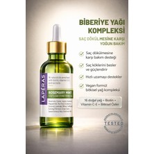 Laperas Biberiye Yağı Kompleksi Yıpranmış Dökülen Saçlar İçin Biotinli İçeren Saç Bakımı