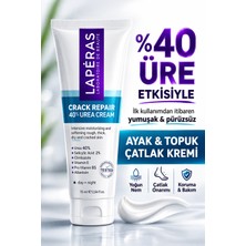 Ayak ve Topuk Çatlak Bakım Kremi %40 Üre ve %2 Salisilik Asit 75ML