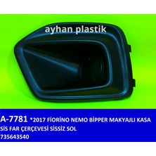 Ayhan Lvsqvr Sis Far Çerçevesi Sissiz Sol Fiat Fiorino-Nemo-Bipper 17 Makyajli Kasa