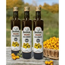 Sazlıca Organik Alıç Sirkesi 500 ml x 3 Adet