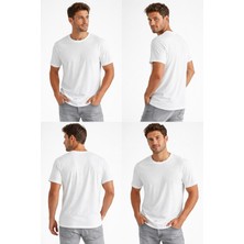 ÇK Tekstil Unisex Basic Tişört 30/1 Süprem Pamuk Düz Renk S-M-L-Xl-Xxl Rahat Kalıp