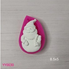 Yoyomold YY0030 Sevimli Noel Baba Silikon Kalıp