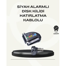 Esranın Dünyası Çift Modlu 110DB Alarmlı Disk Kilidi Suya Dayanıklı