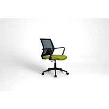 Vivense Sancak Mesh Ofis Sandalyesi, Metal Ayaklı, Yeşil