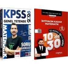 Anla Kazan Yayınları Yargı + Marka 2026 Kpss Matematik Soru Bankası 2 Li Set - Ilyas Güneş Yargı + Marka Yayınları