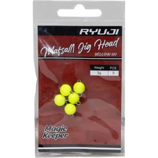 Ryuji Yellow Uv Mafsal Jig Head
