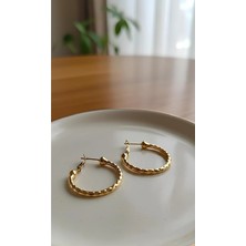 Bontexs Burgu Model Paslanmaz Çelik Halka Küpe
