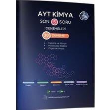 Kr Akademi Yks Ayt Kimya Son 5 Soru 30 Deneme Çözümlü - Alaittin Güneş Kr Akademi