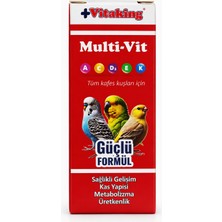 Vitaking Kafes Kuşları Için Vitamin 30 ml