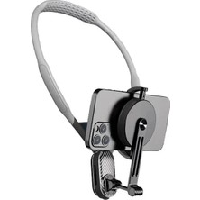 İlk El Grup 360 Derece Ayarlanabilir Boyun Askılı Manyetik Telefon Tutucu