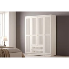 Vivense Norry Gardırop,  4 Kapaklı