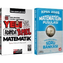 Anla Kazan Yayınları Yediiklim + Cba 2026 Kpss 7 Yedi Adımda Temel Matematik Konu Anlatımlı Soru Bankası 2 Li Set - Mehmet Bilge Yıldız Yediiklim + Cba Yayınları