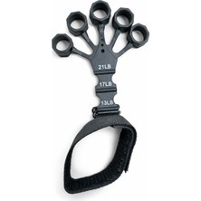 Bozkar Medikal Ayarlanabilir Dirençli Parmak Egzersiz Aleti (13LB-21LB) – El, Bilek ve Ön Kol Güçlendirici Finger Exerciser