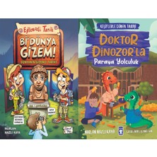 Eğlenceli Bilgi Yayınları Bi Dünya Gizem - Dünyanın Gizem Li Tarihi ve Doktor Dinozorla Paraya Yolculuk (Nurlan Nazlı Kaya)