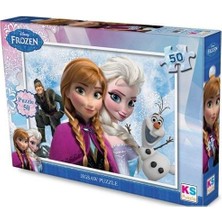  ks games puzzle frozen 50 parça frz-709