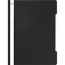  noki a4 telli dosya plastik ekonomik siyah 4828-190 (50 li paket)