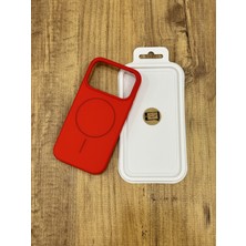 Ceptex Iphone 17 Pro Uyumlu Magsafe Lansman Silikon Kılıf