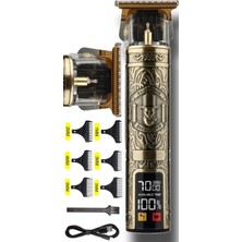 İlk El Grup IP-0685 Profesyonel Saç Sakal Ense Vücut Lazer Öncesi Kuaförlere Özel Tıraş Makinesi Demir Ka