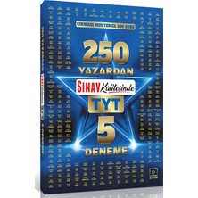 Sınav Yks Tyt Tüm Dersler 250 Yazardan Sınav Kalitesinde 5 Deneme Çözümlü Sınav Yayınları