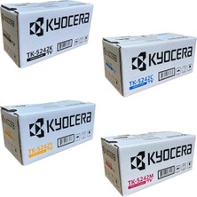 Canon Kyocera TK-5240 Orjinal Toner Cmyk 4, Lü Set -M5526,M5026