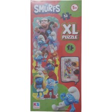  ks games smurf xl 52 parça puzzle 14107